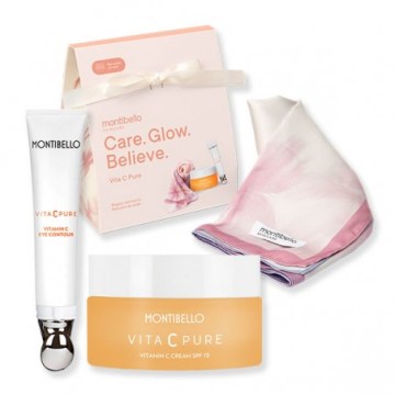Pack Cream Vita C Pure Montibello - Crema Vita C Pure 50ml + Contorno de ojos 15ml